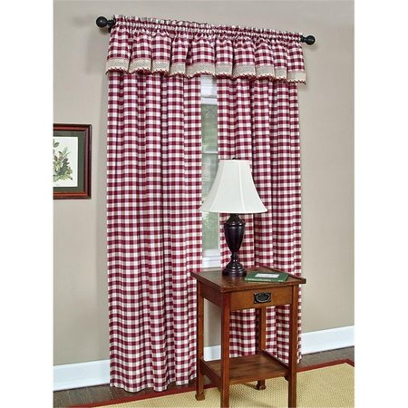 EYECATCHER Buffalo Check Panel - 42 in. x 84 in. EY3177